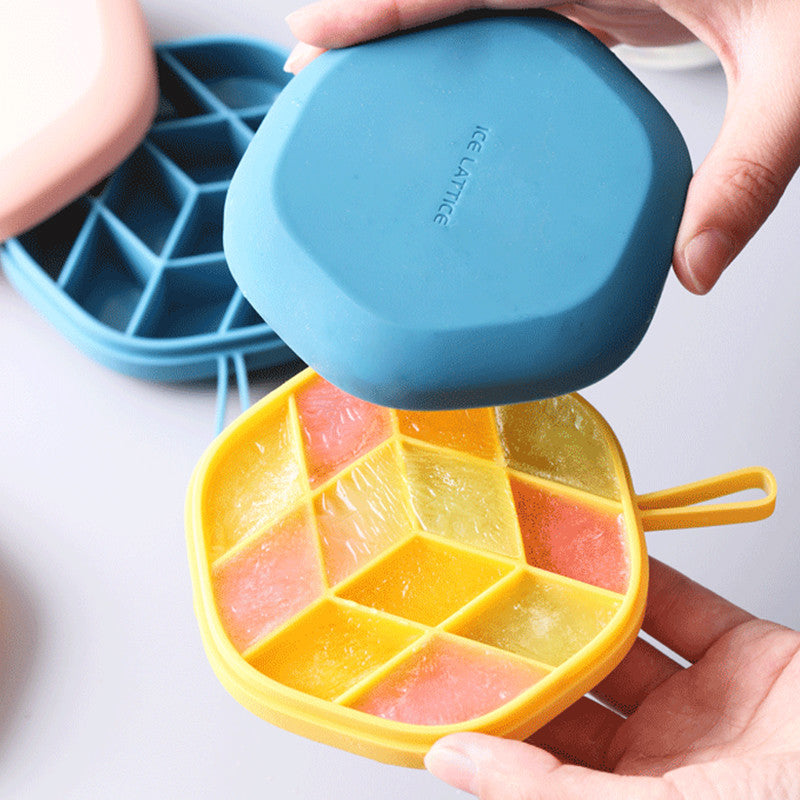 CrustLess Silicone Hexagon Ice Mold