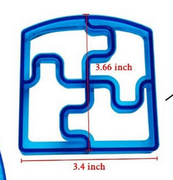 Moldes para sándwiches sin corteza