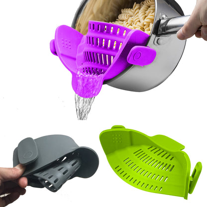 CrustLess Clip-on Strainer